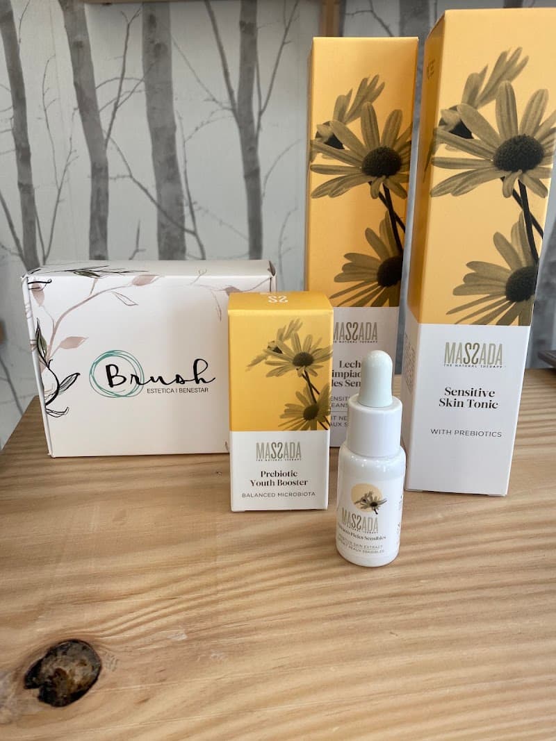 Productos de cosmética en Brush Bellesa i Benestar